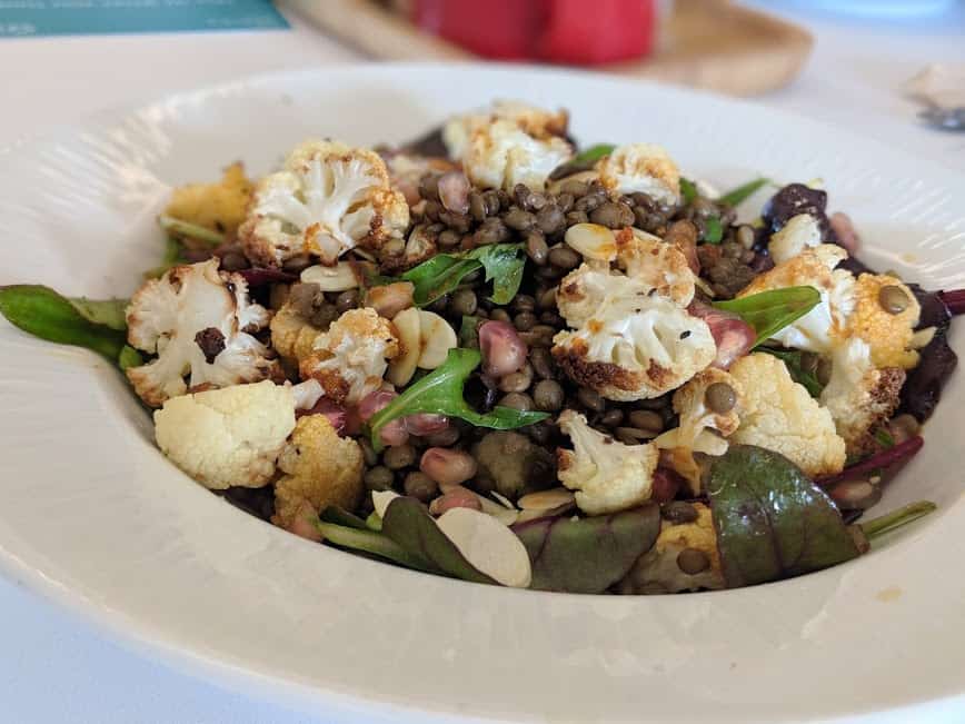A tasty stylish vegan meal
