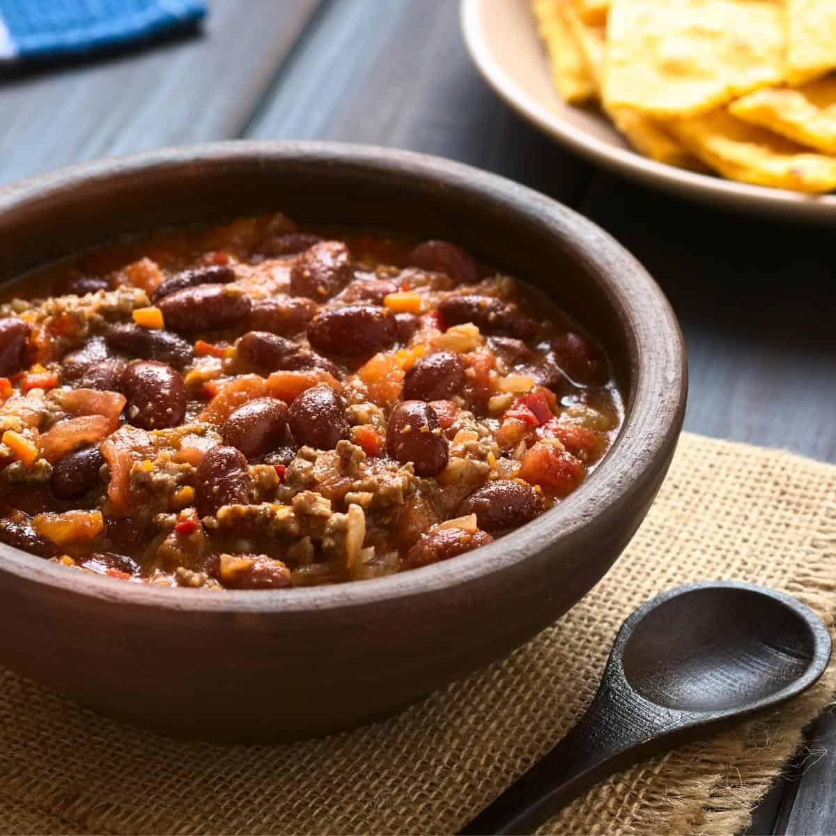 Healthy slow cooker chilli con Carne recipe for weight loss