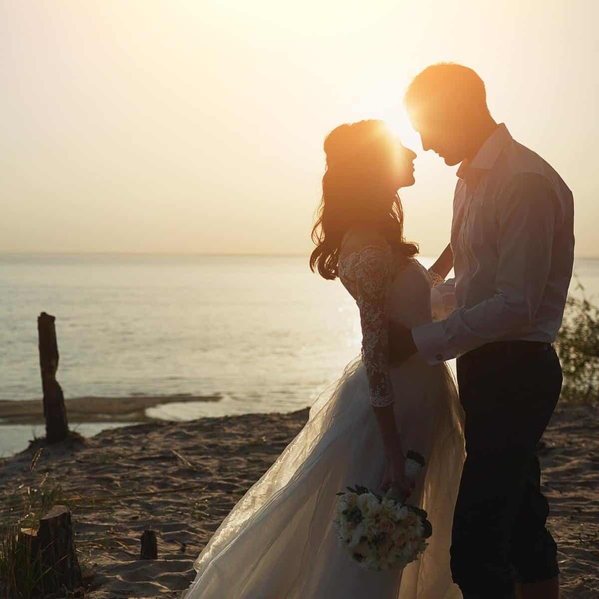 Wedding day after weight loss