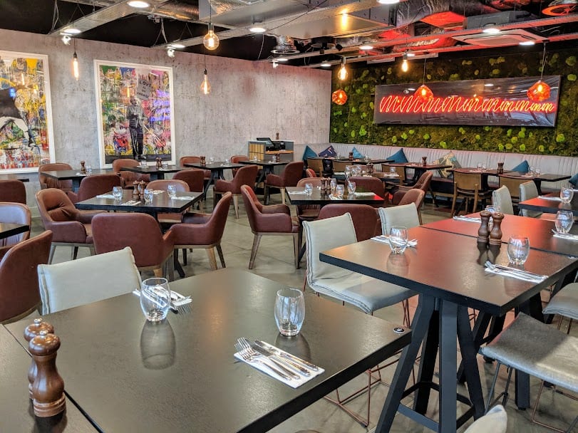 restaurant at at village hotel portsmouth