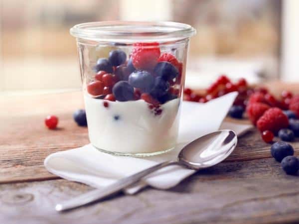 A close up of food on a table