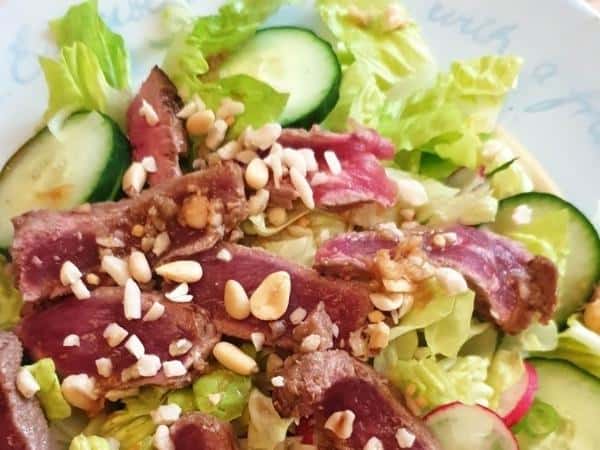 Asian beef salad