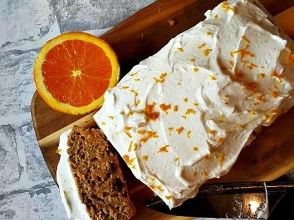 carrot cake made to a Slimming World recipe