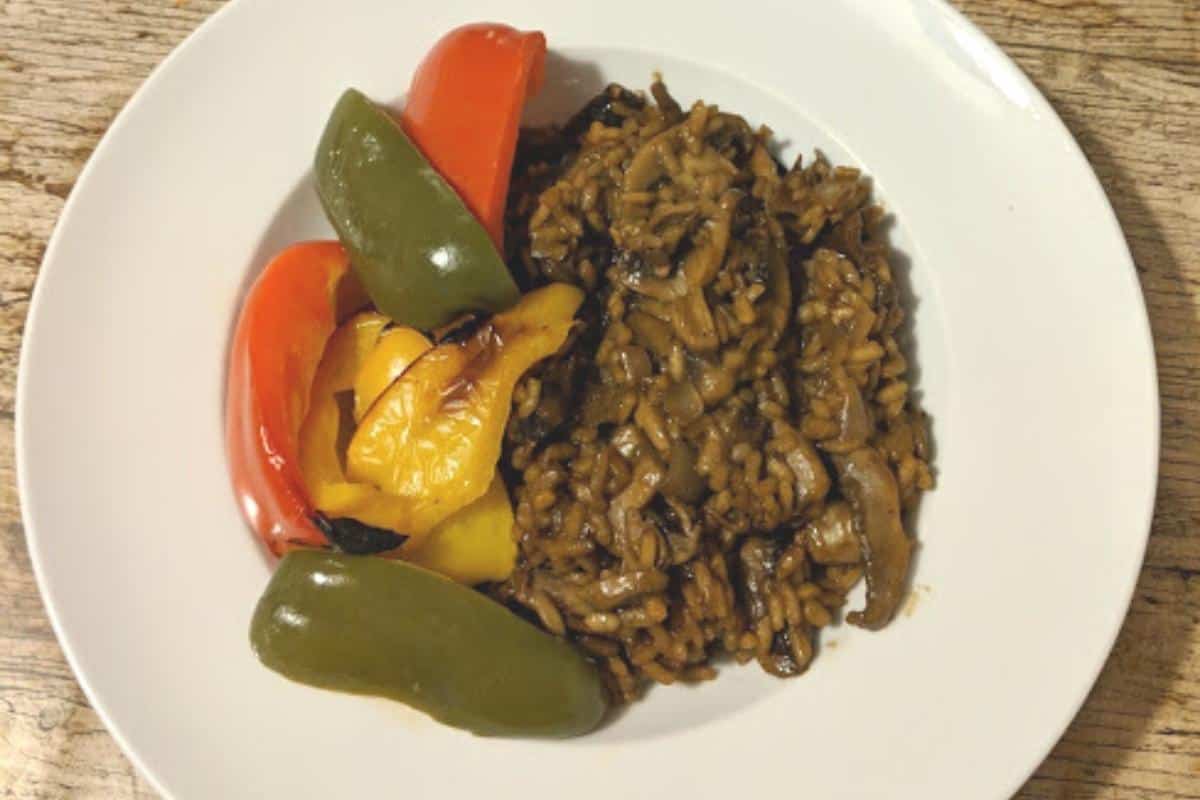Mushroom risotto