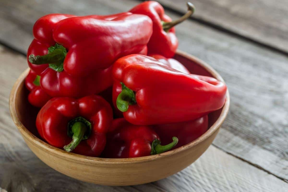 red peppers