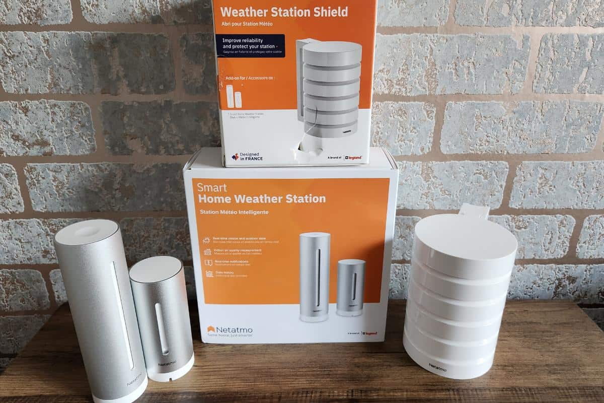 Smart home weather station.