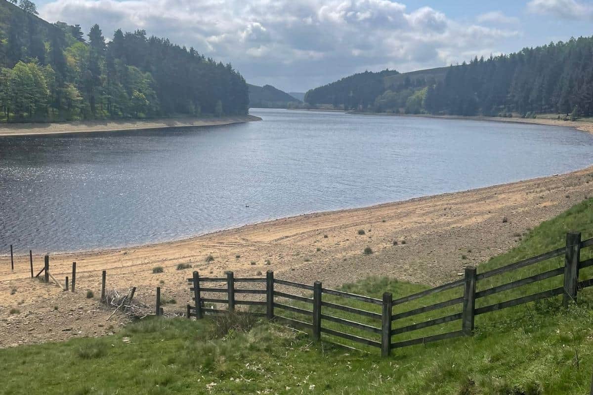 Lady Bower reservoir.